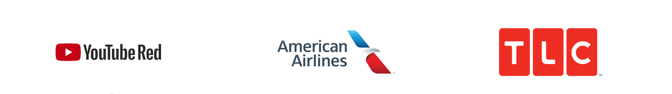 YouTube Red, American Airlines, TLC